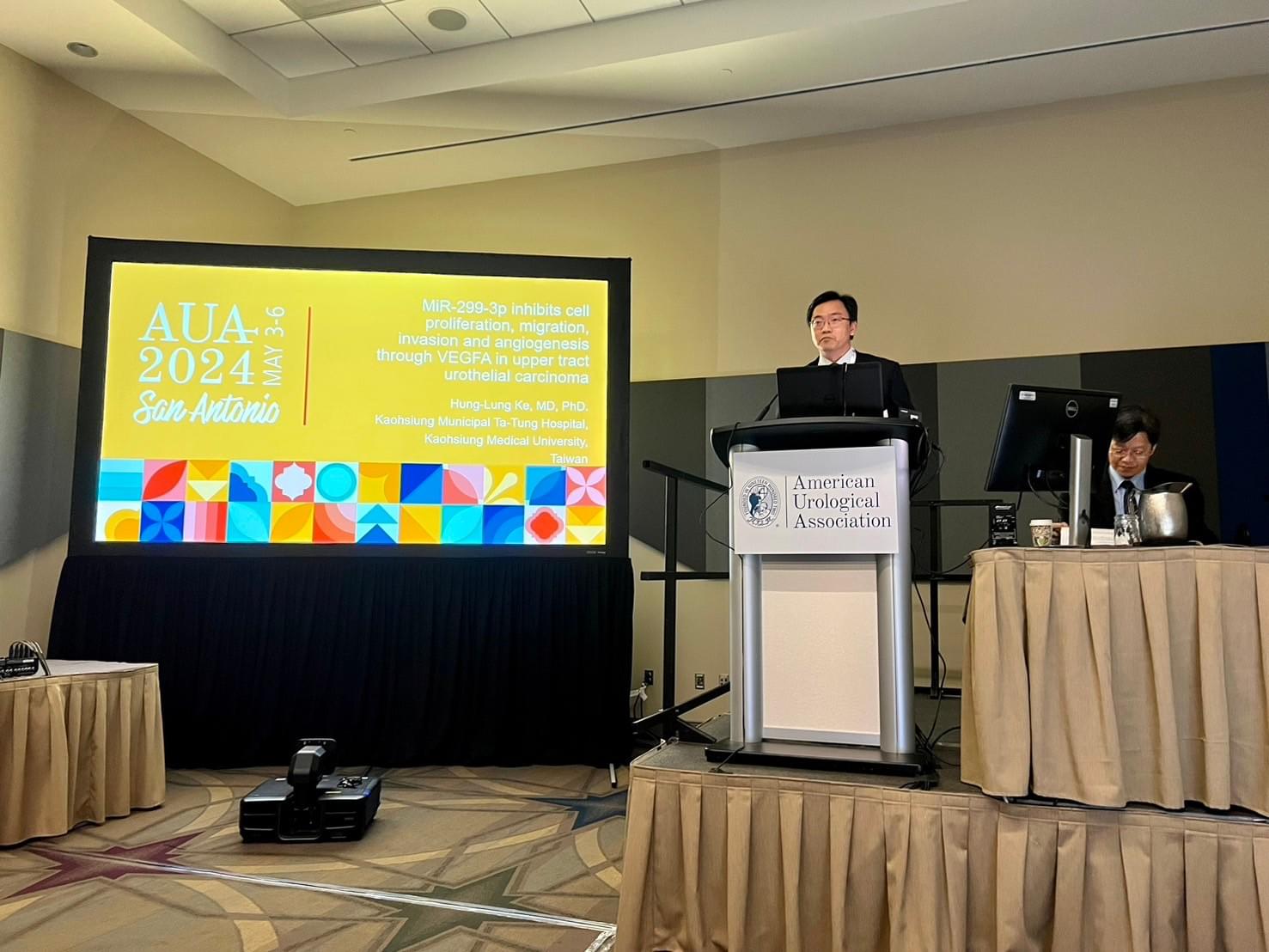 Podium session in AUA2024